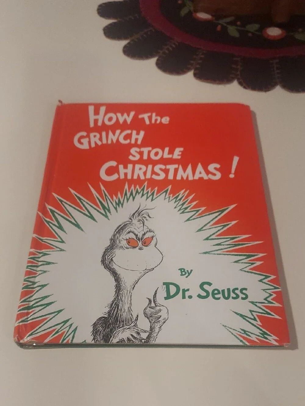 How The Grinch Stole Christmas! By Dr. Seuss Hardcover Edition